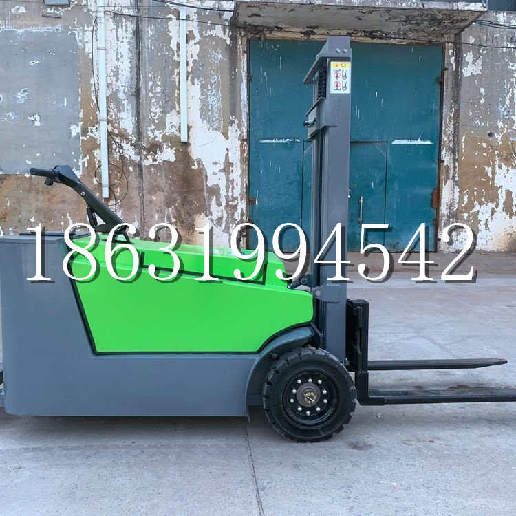 灵武市小型电动叉车1吨2吨步行站驾式电瓶堆高充电装卸车液压升降车铲车